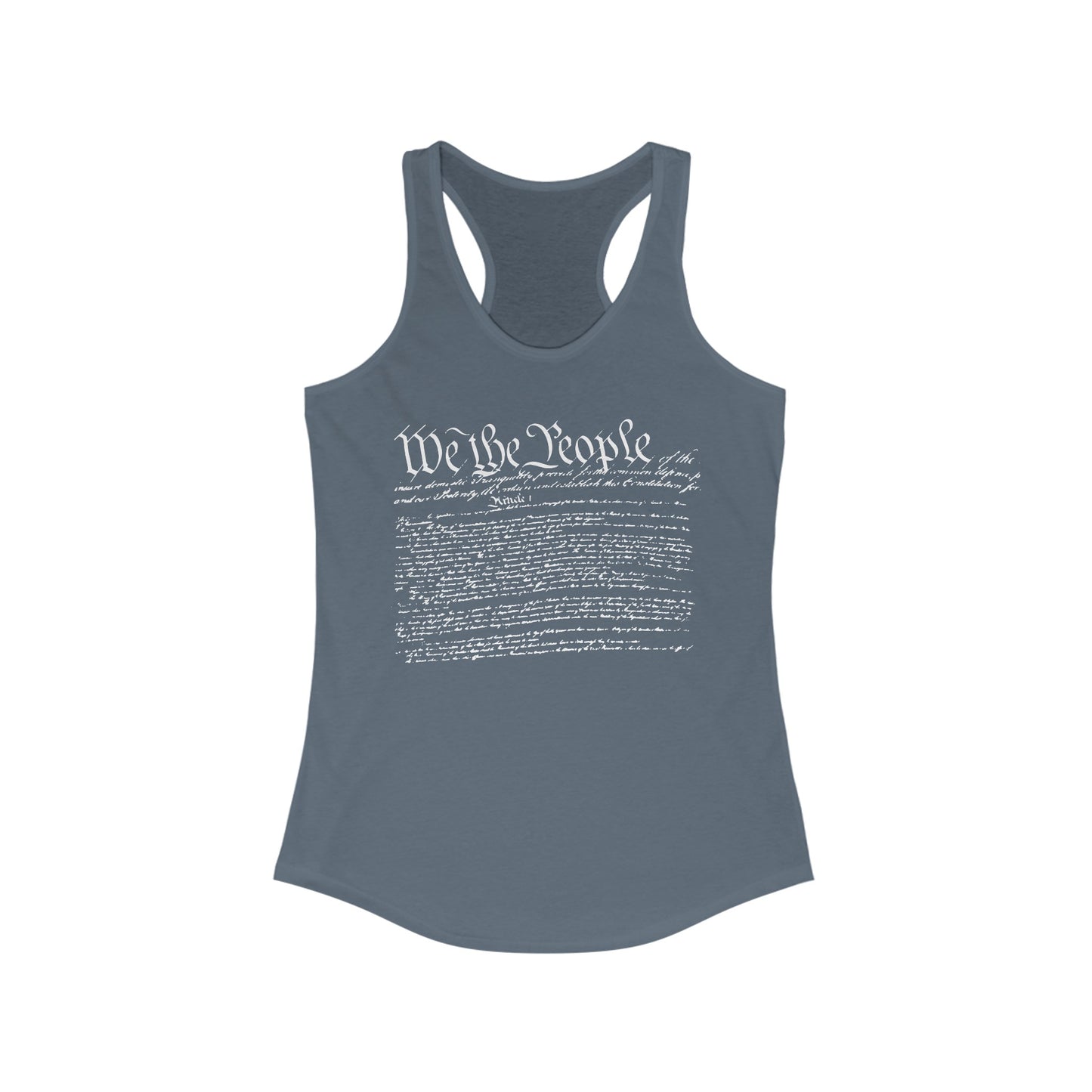 Constitution Preamble Women's Ideal Racerback Tank