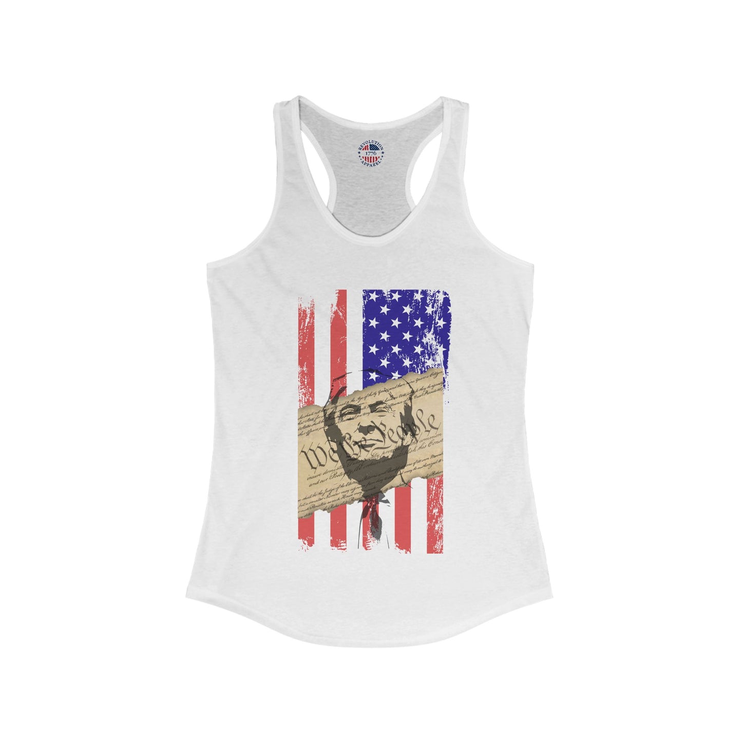 Trump- The People's President Women's Ideal Racerback Tank