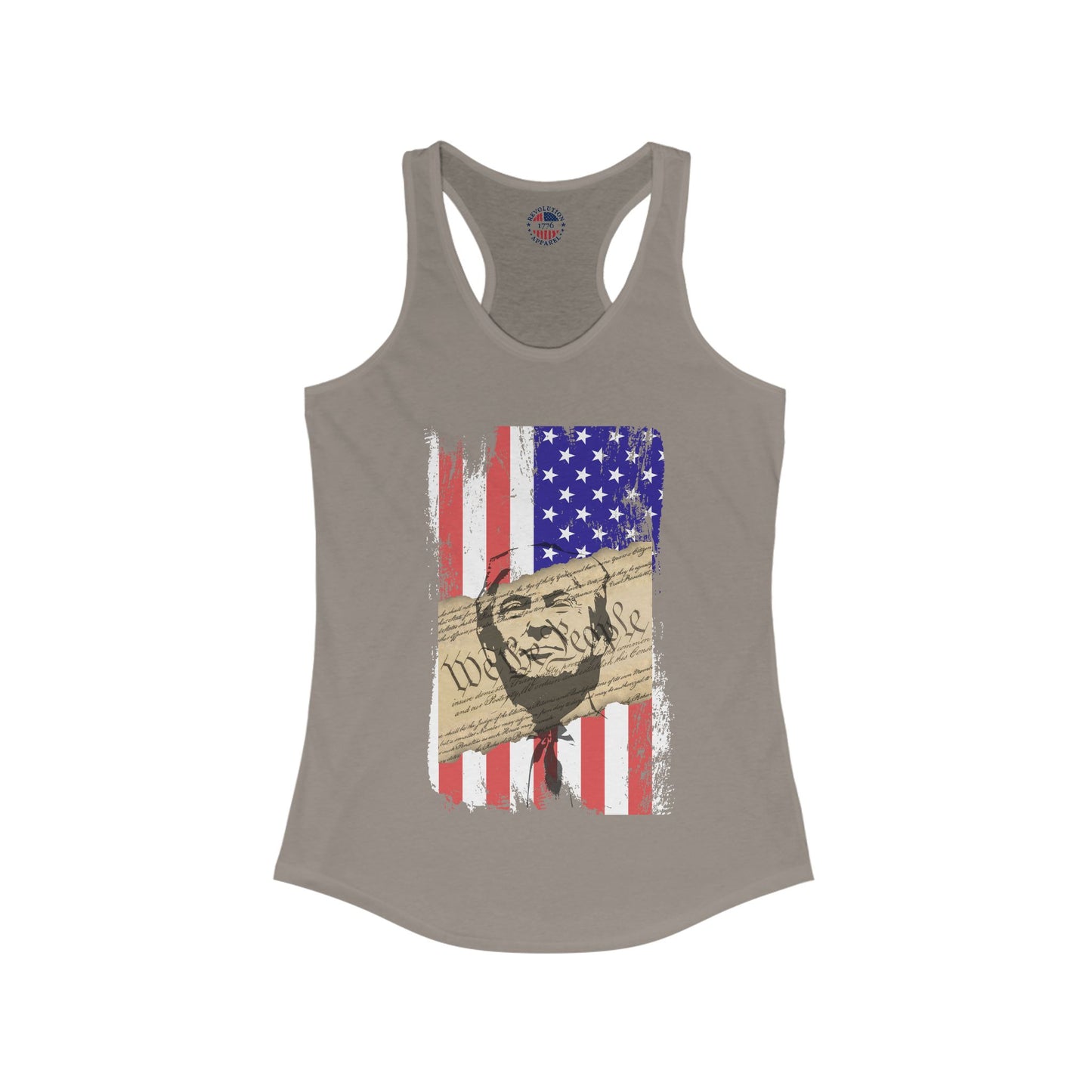 Trump- The People's President Women's Ideal Racerback Tank