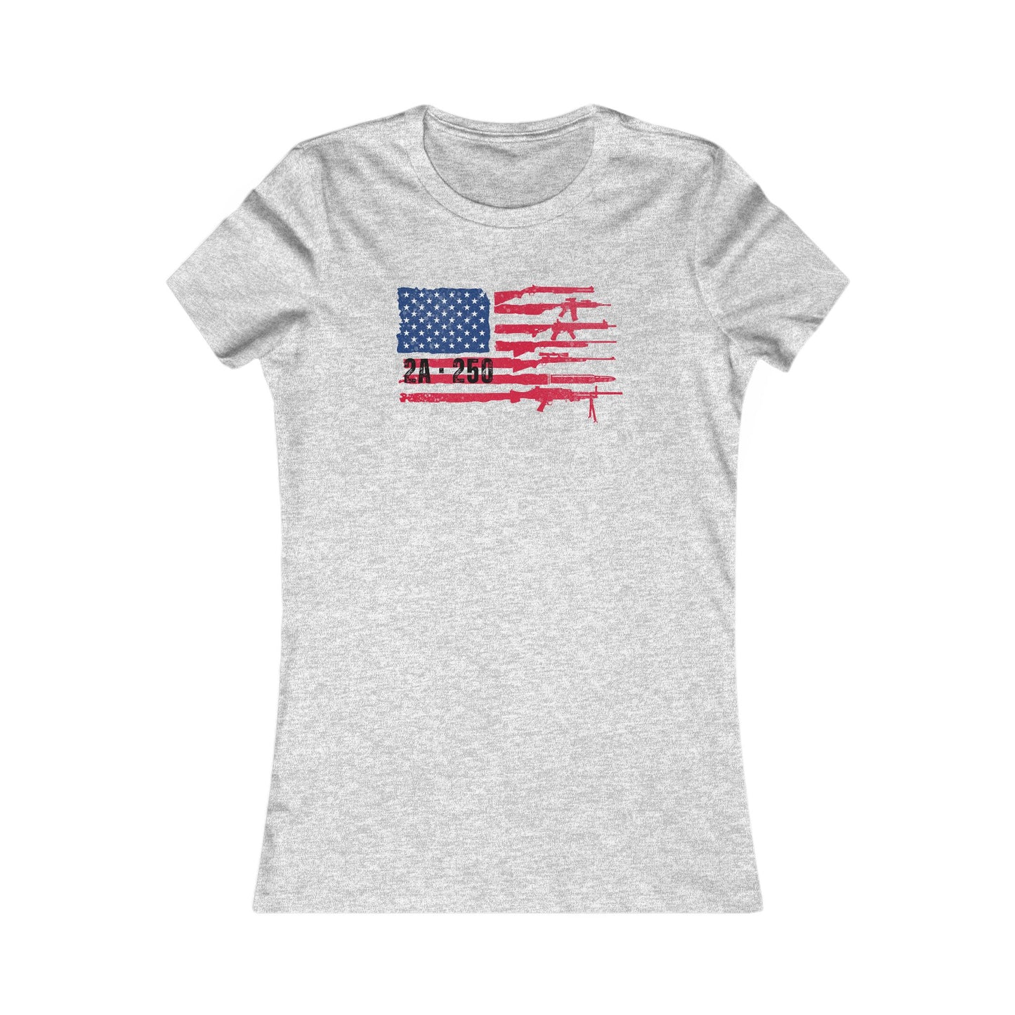 2A-250 Flag of Guns Women's Favorite Tee
