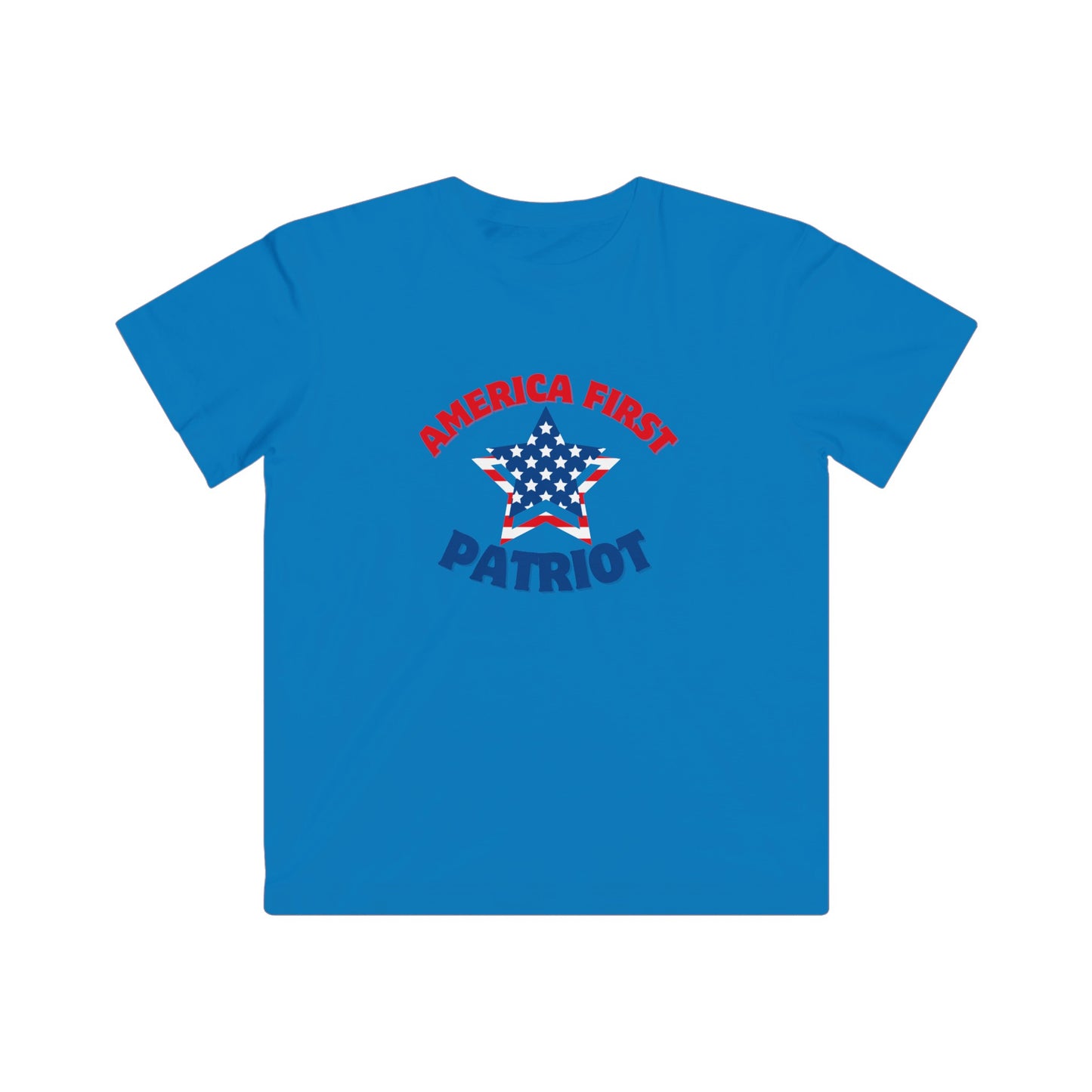 America First Patriot Kids Fine Jersey Tee