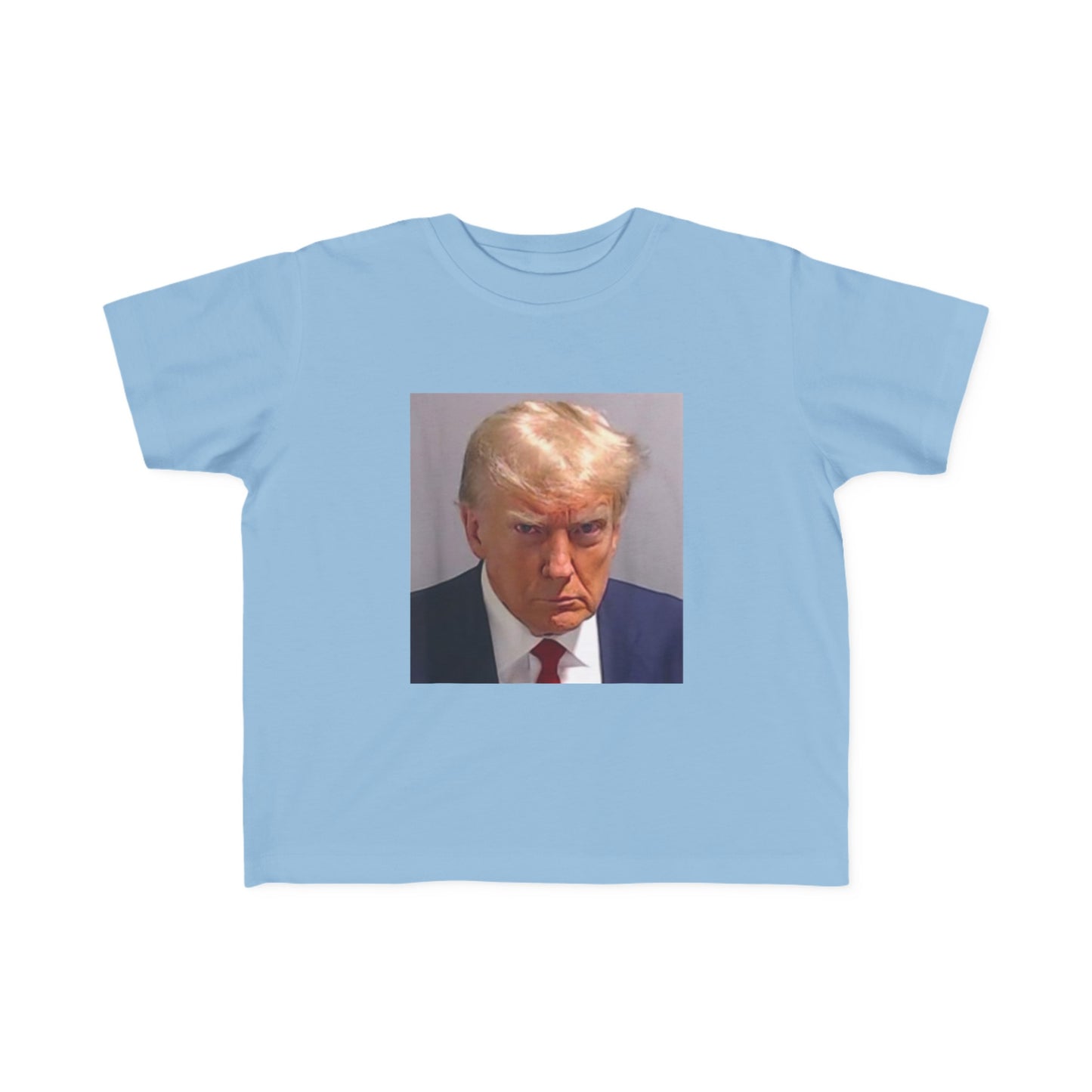 Trump Mugshot Toddler's Fine Jersey Tee