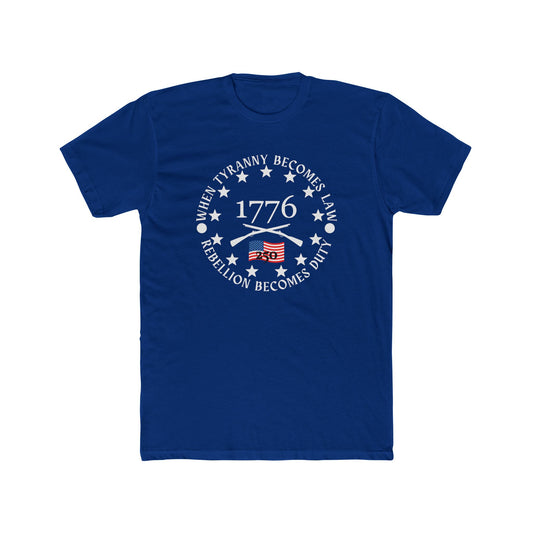 When Tyranny Becomes Law... 250th Cotton Crew Tee