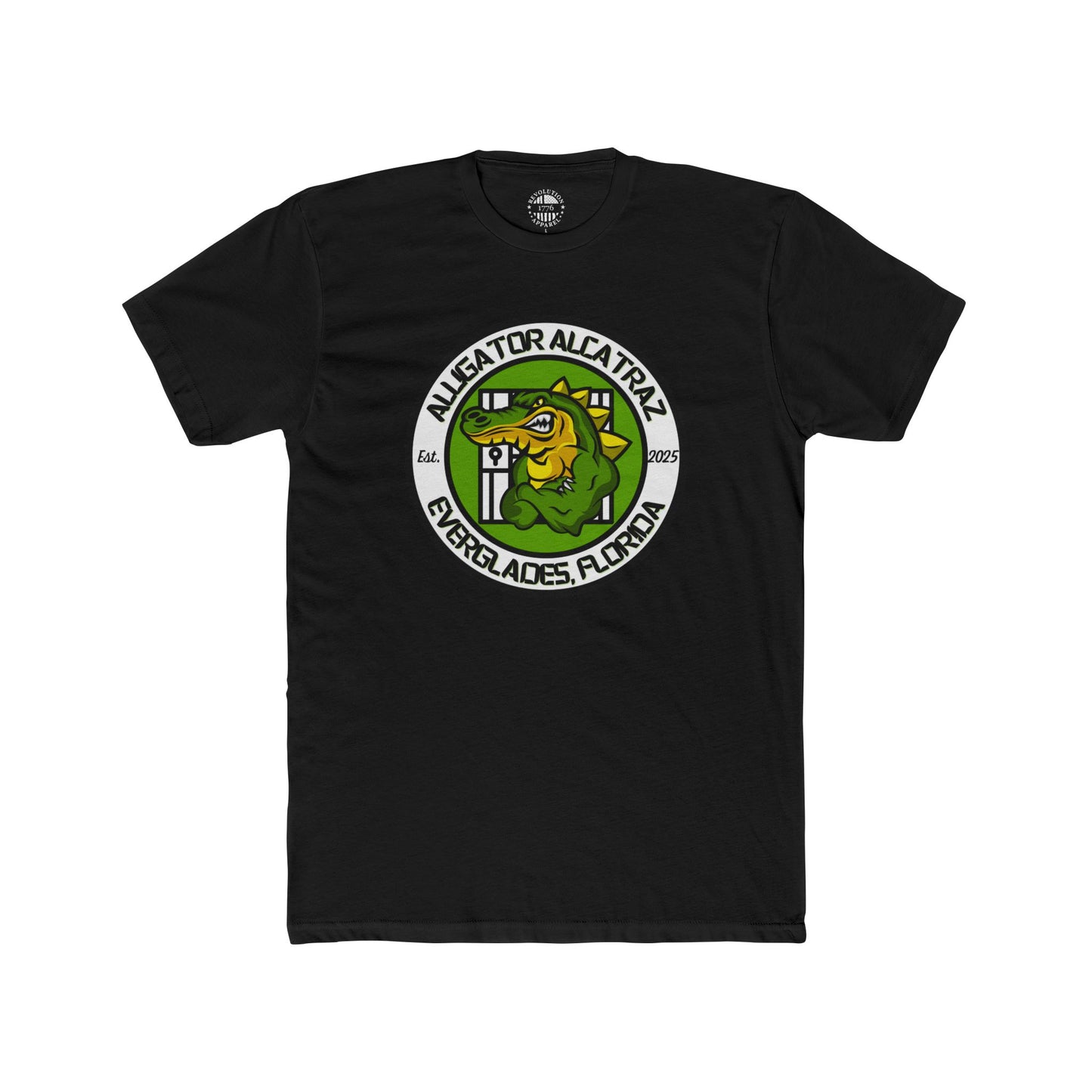 Alligator Alcatraz Cotton Crew Tee
