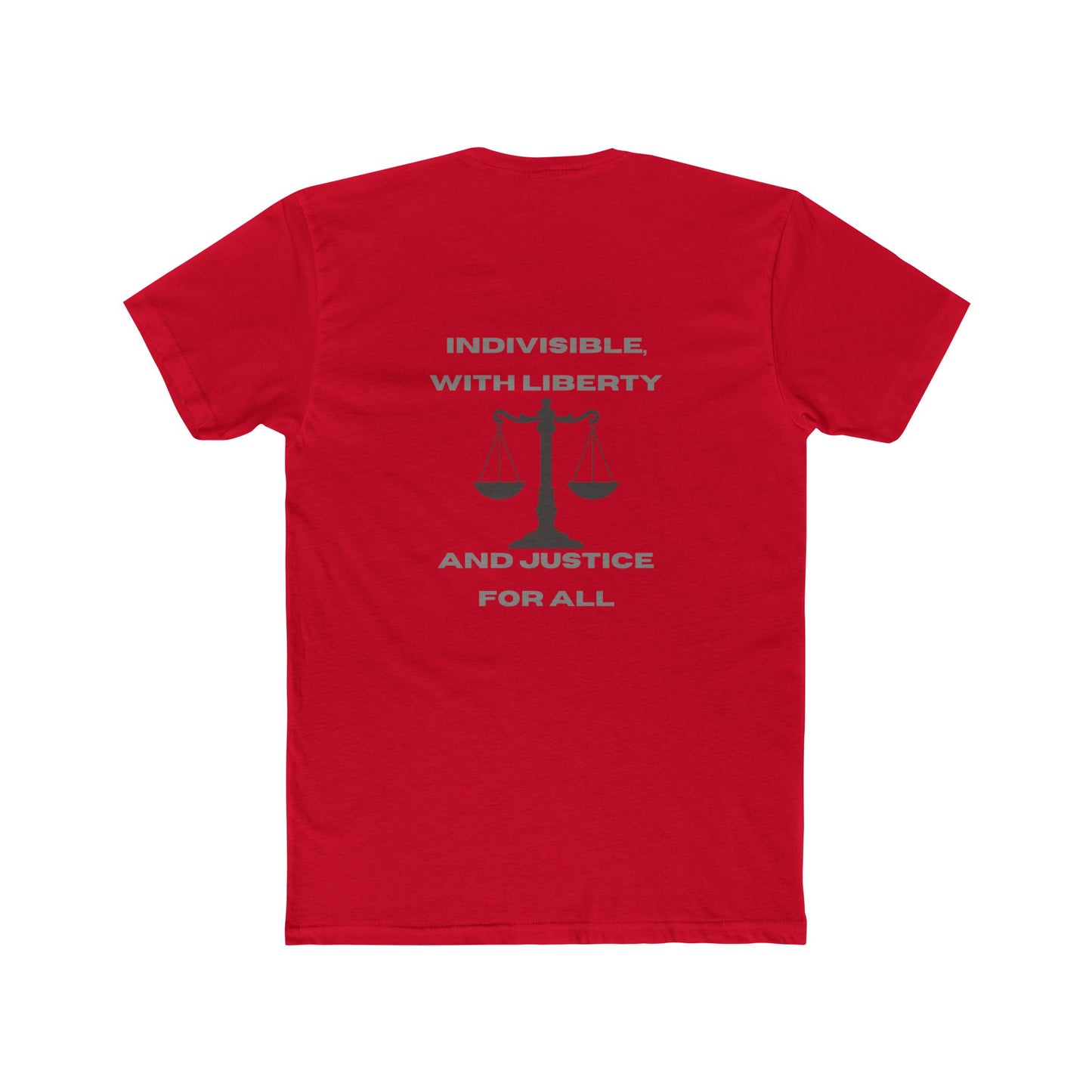 One Nation, Under God Cotton Crew Tee