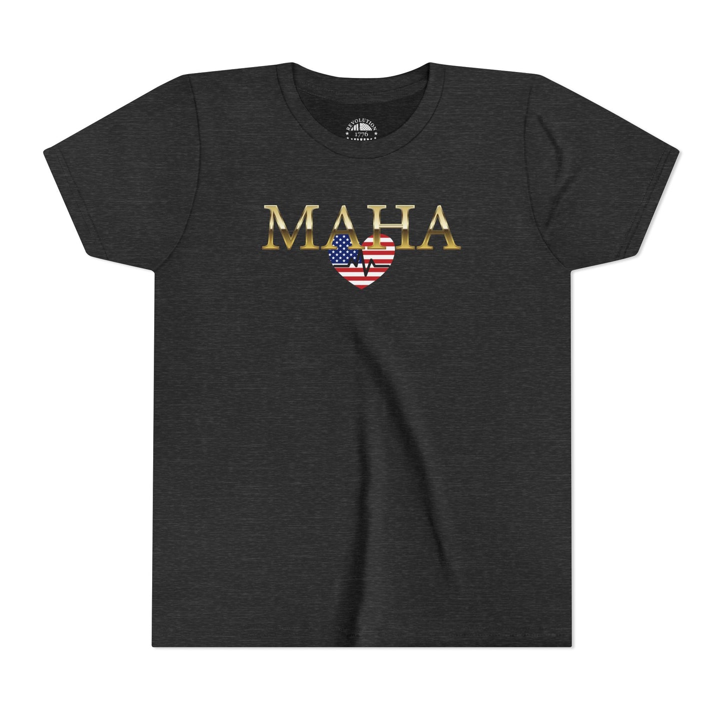 MAHA USA Heartbeat Youth Short Sleeve Tee