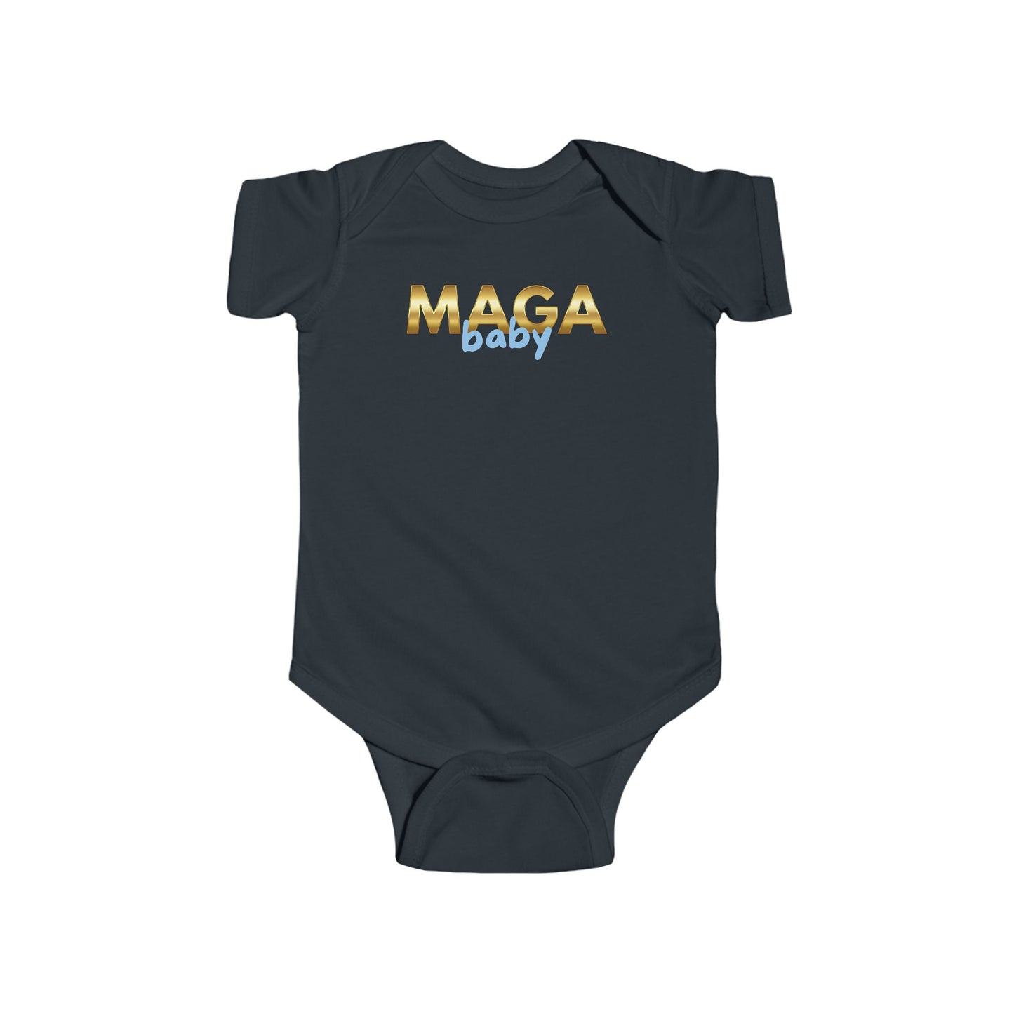 MAGA Baby Boy Infant Fine Jersey Bodysuit