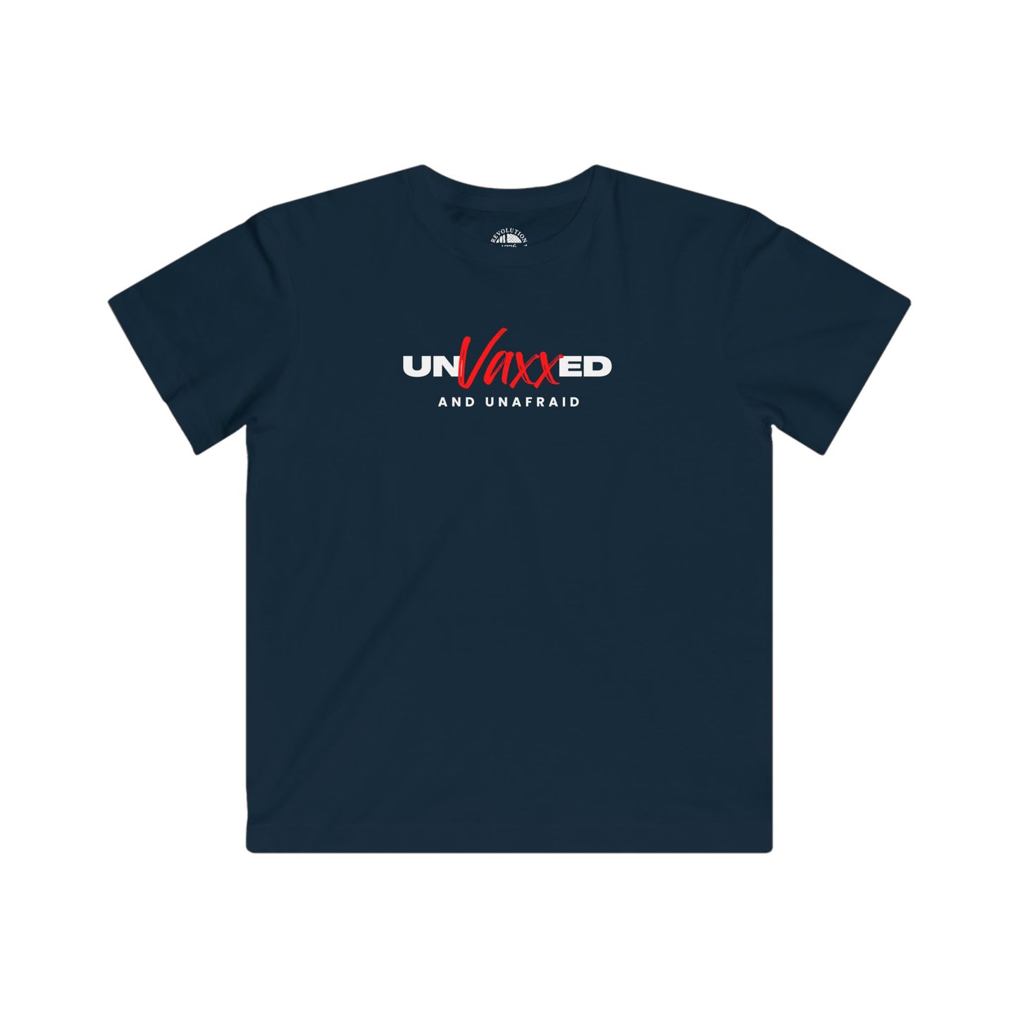 Unvaxxed and Unafraid Kids Fine Jersey Tee