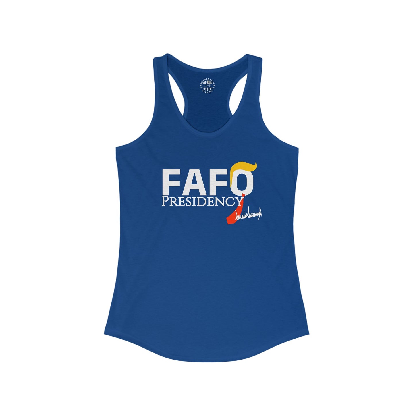 FAFO Presidency Women's Racerback Tank