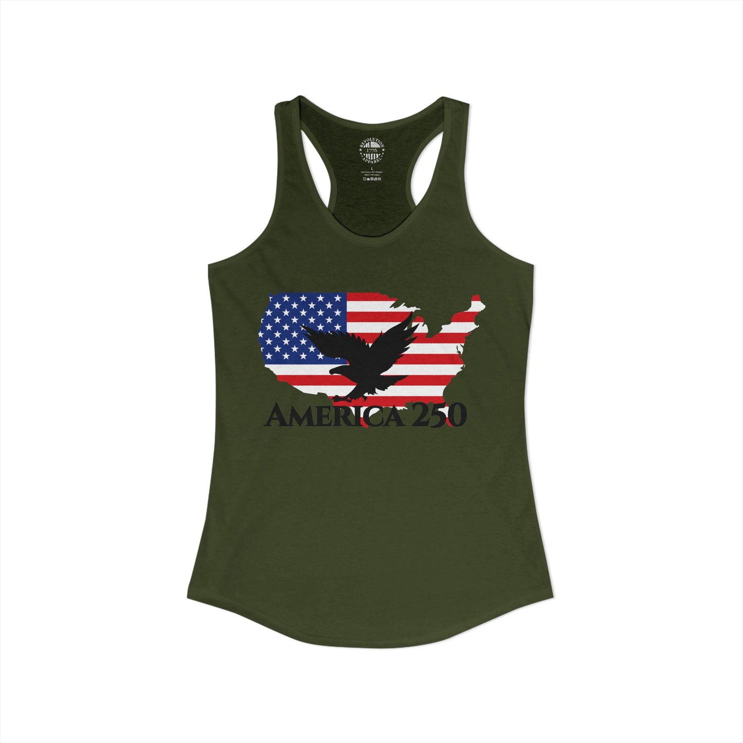 America 250 Women's Ideal Racerback Tank