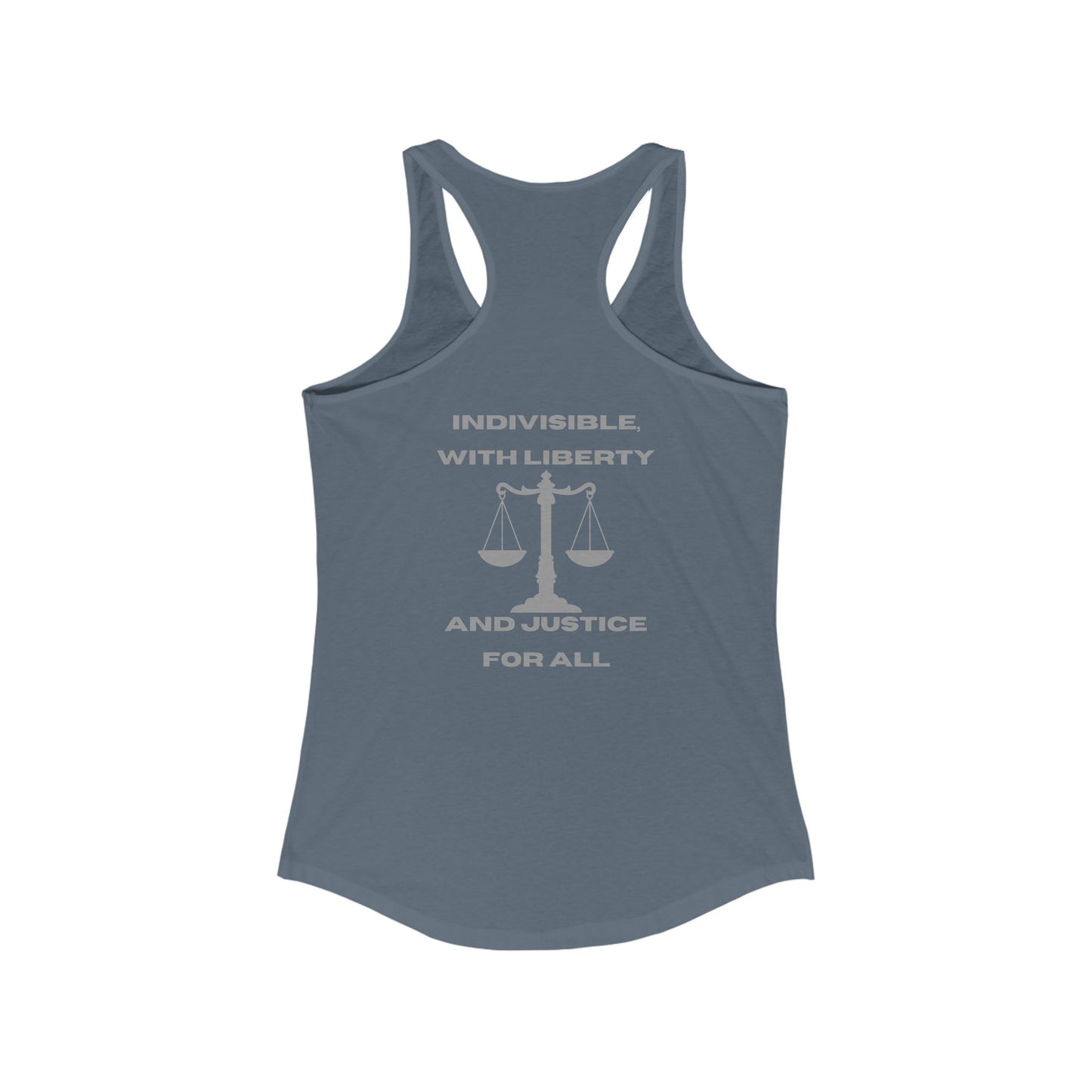 One Nation, Under God, Women's Ideal Racerback Tank