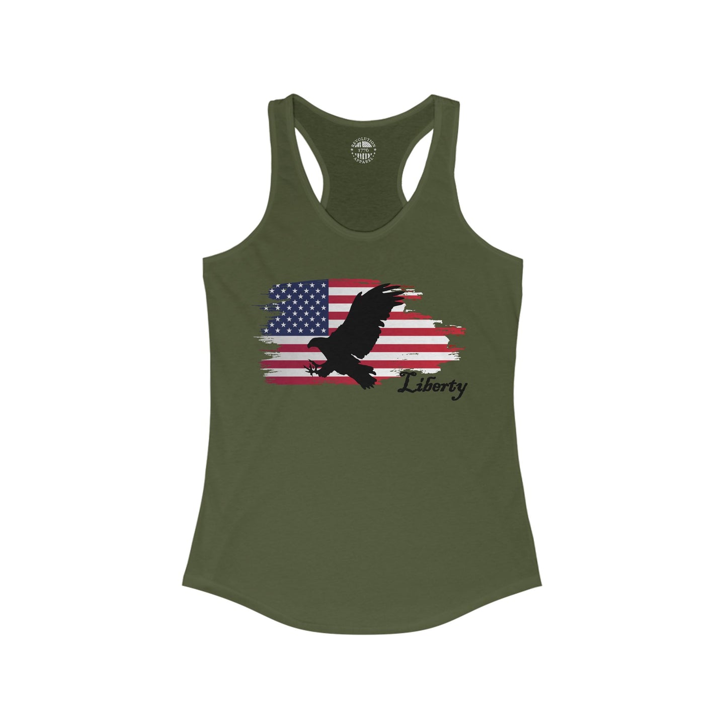 Liberty Eagle Women's Ideal Racerback Tank