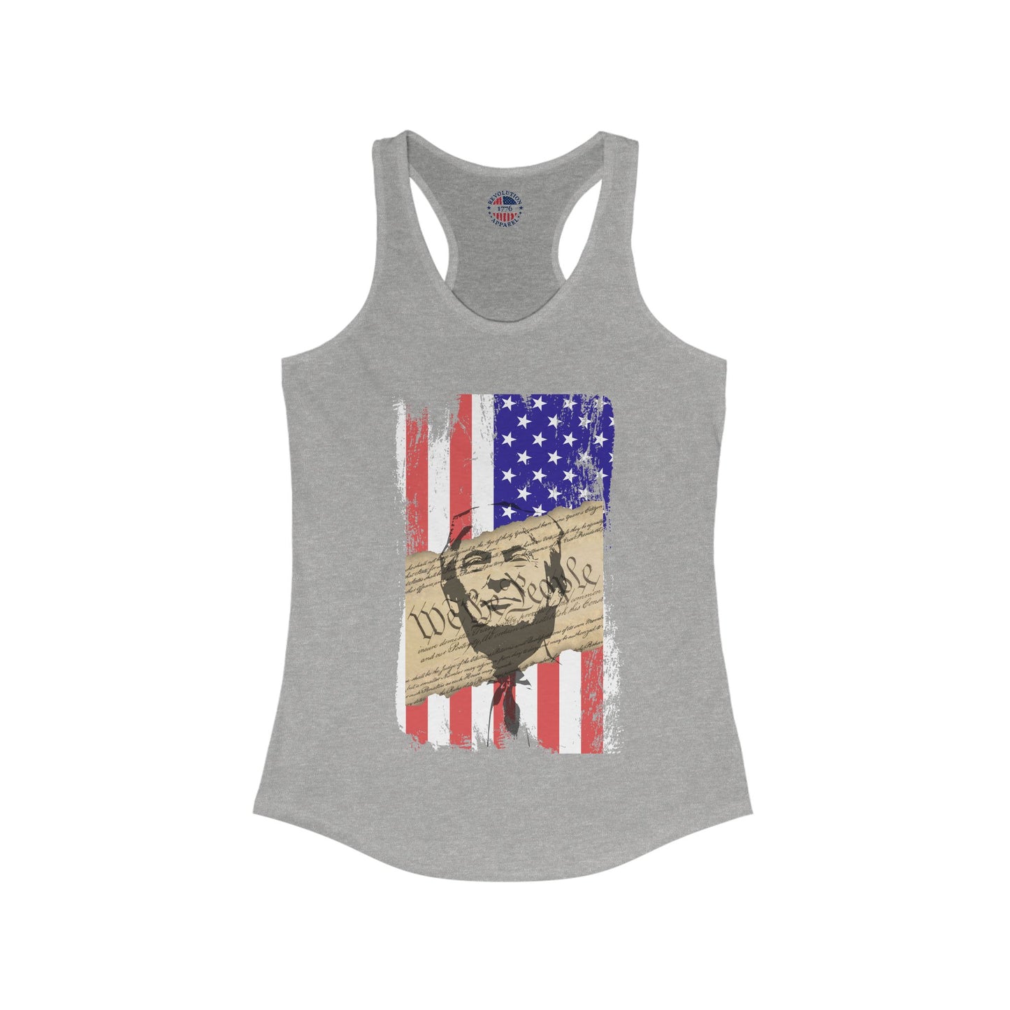 Trump- The People's President Women's Ideal Racerback Tank