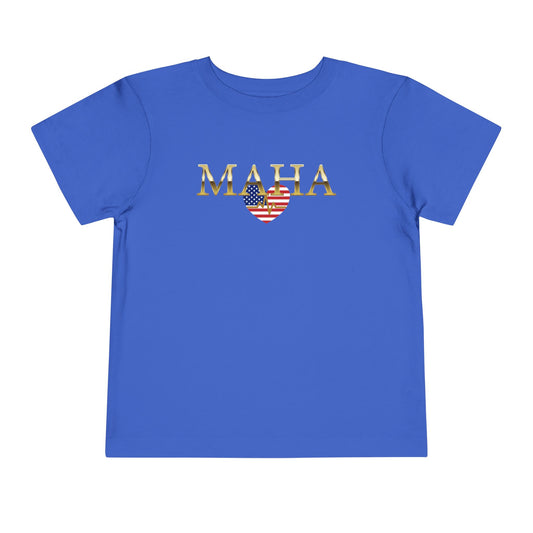 MAHA USA Heartbeat Toddler's Short Sleeve Tee
