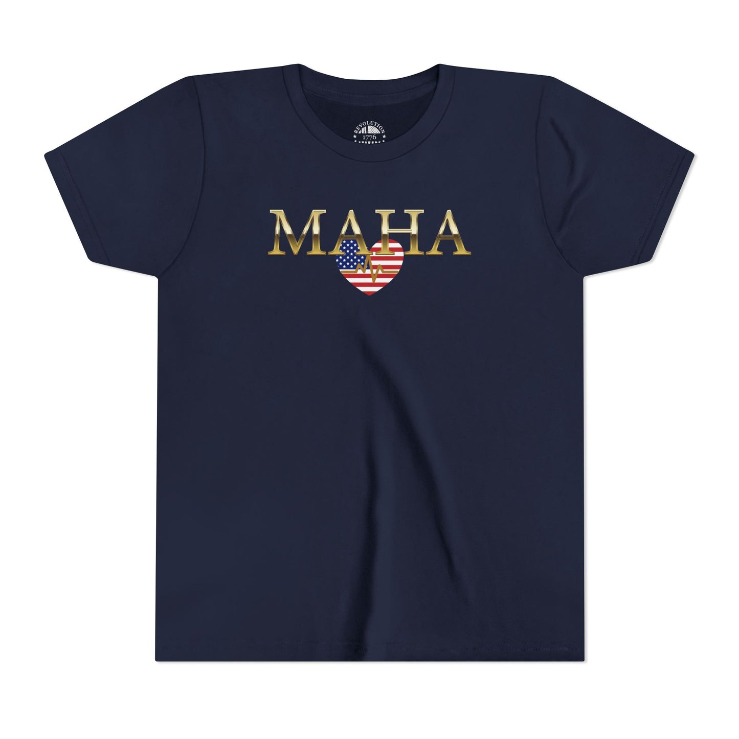 MAHA USA Heartbeat Youth Short Sleeve Tee