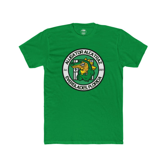 Alligator Alcatraz Cotton Crew Tee
