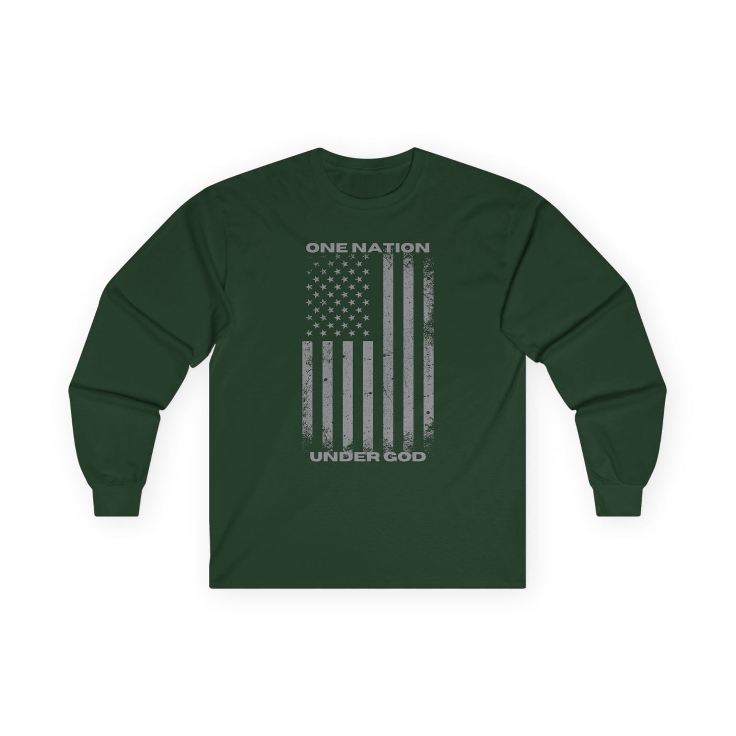 One Nation, Under God Unisex Ultra Cotton Long Sleeve Tee