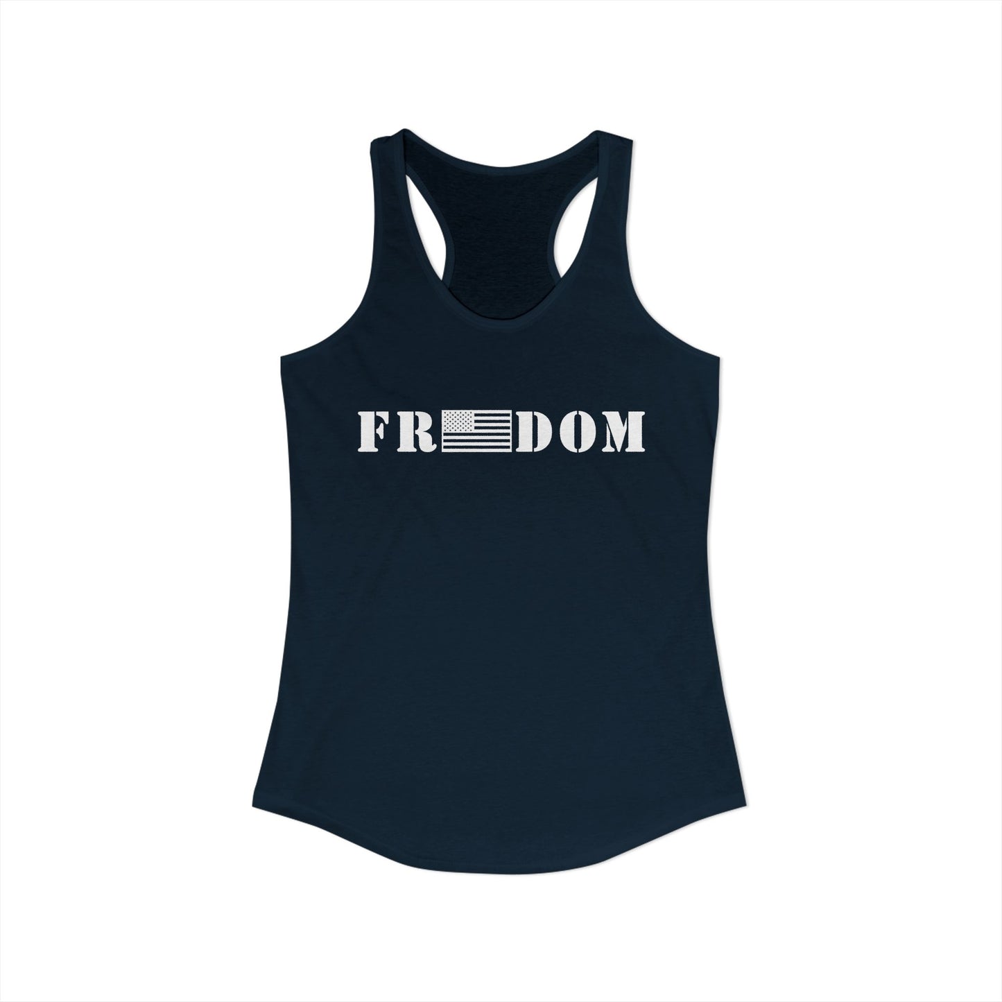 Freedom- Flag Women's Ideal Racerback Tank