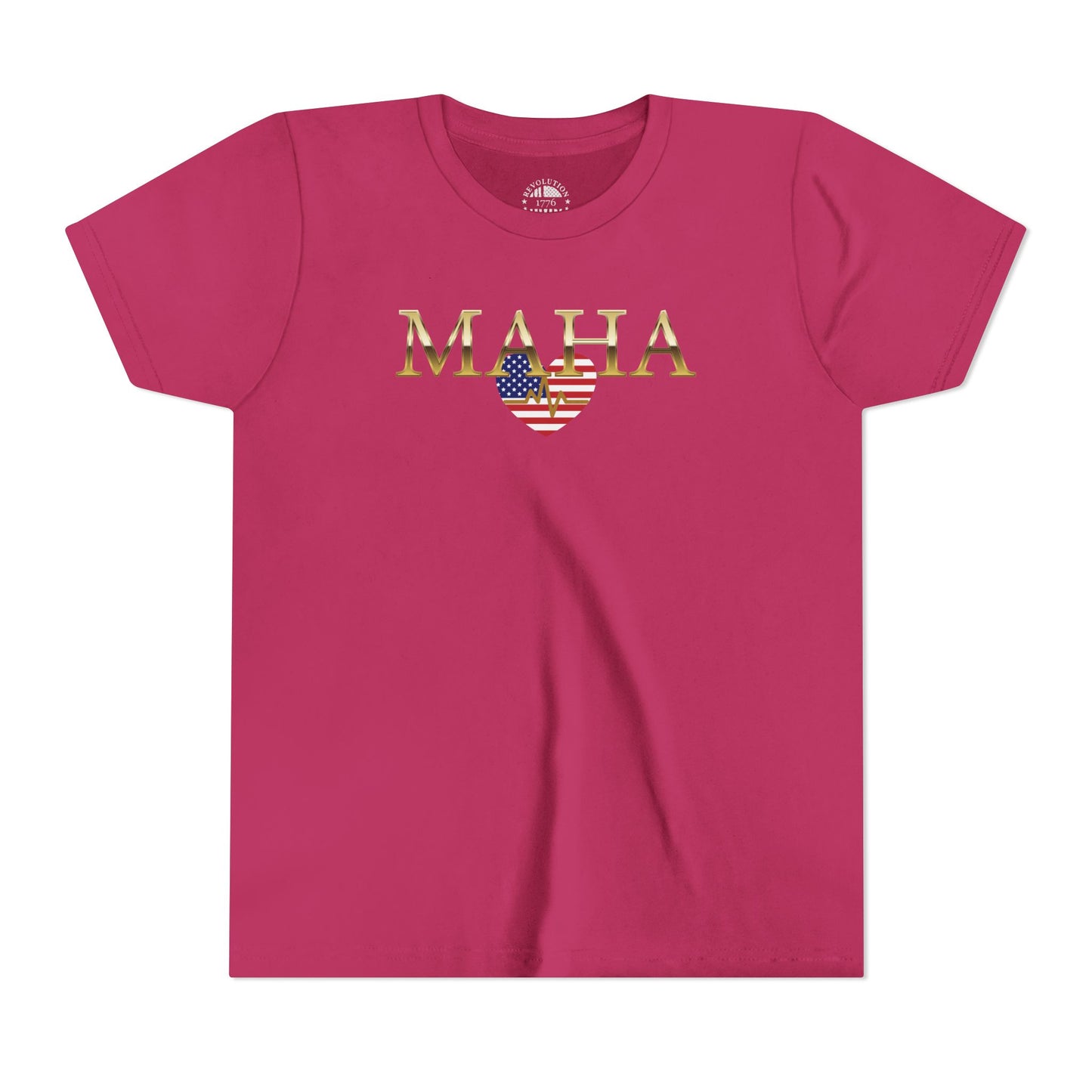MAHA USA Heartbeat Youth Short Sleeve Tee