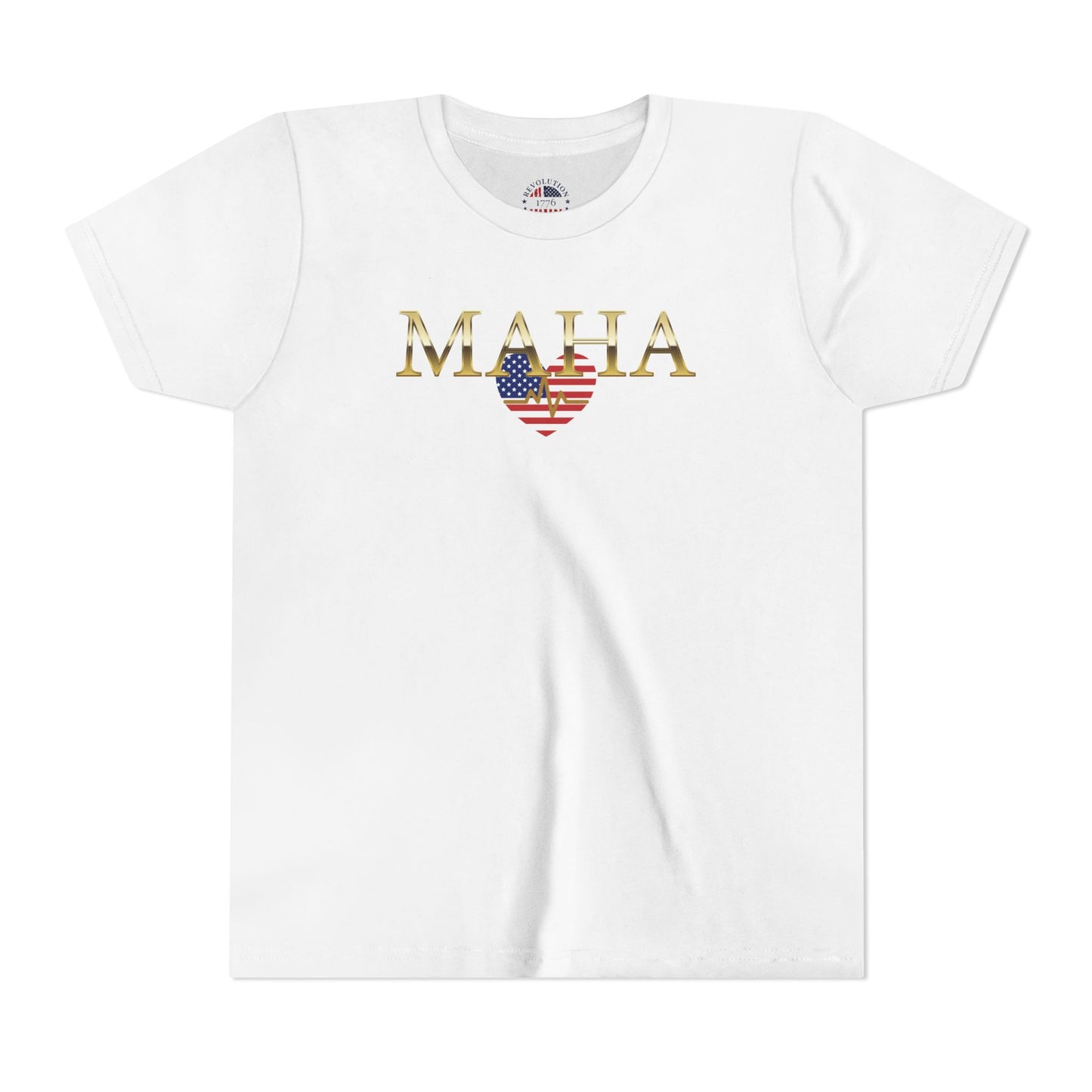 MAHA USA Heartbeat Youth Short Sleeve Tee