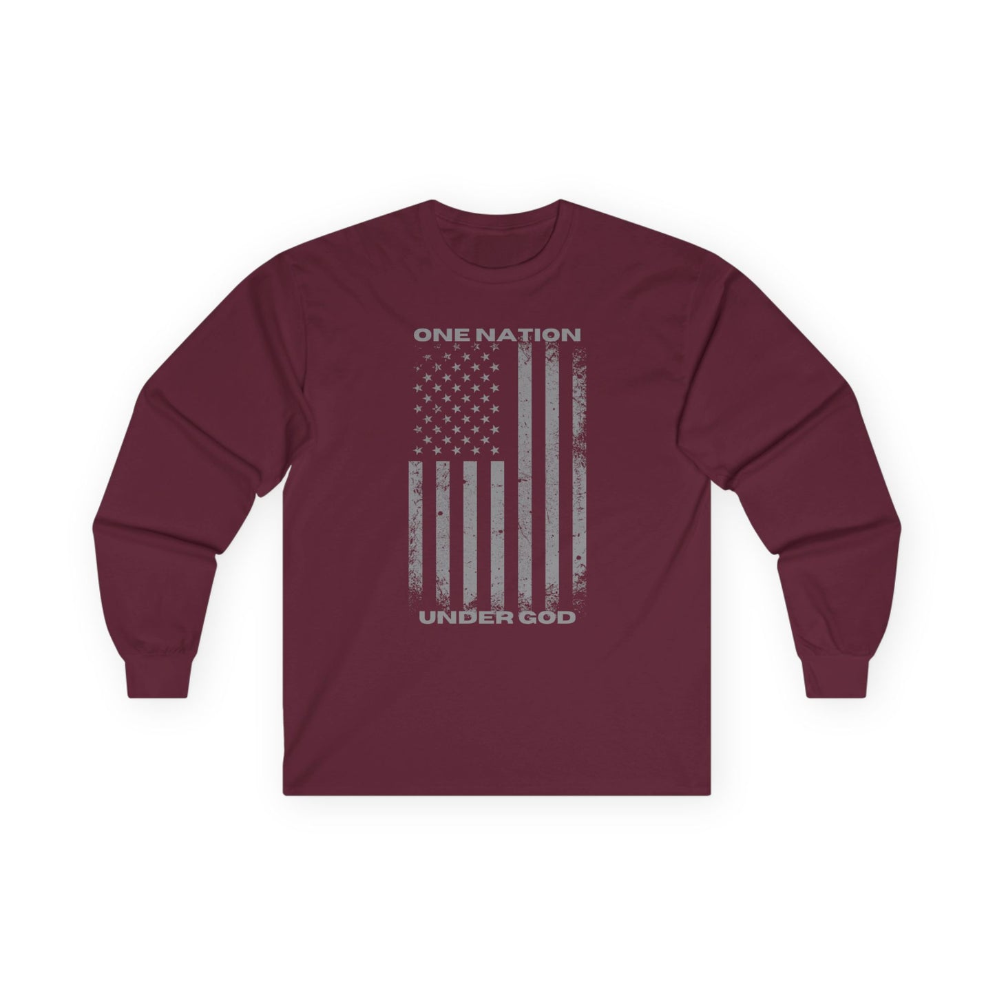 One Nation, Under God Unisex Ultra Cotton Long Sleeve Tee