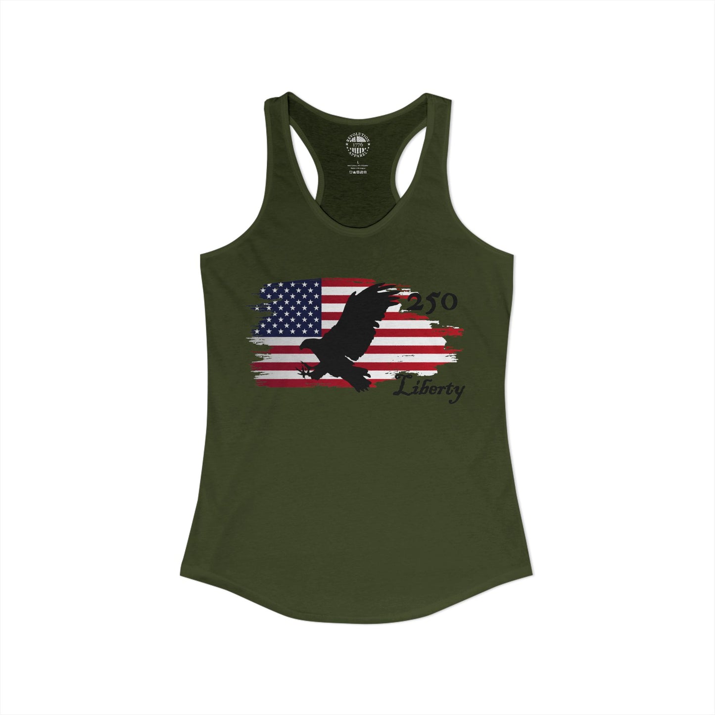 Liberty Eagle 250 Women's Ideal Racerback Tank
