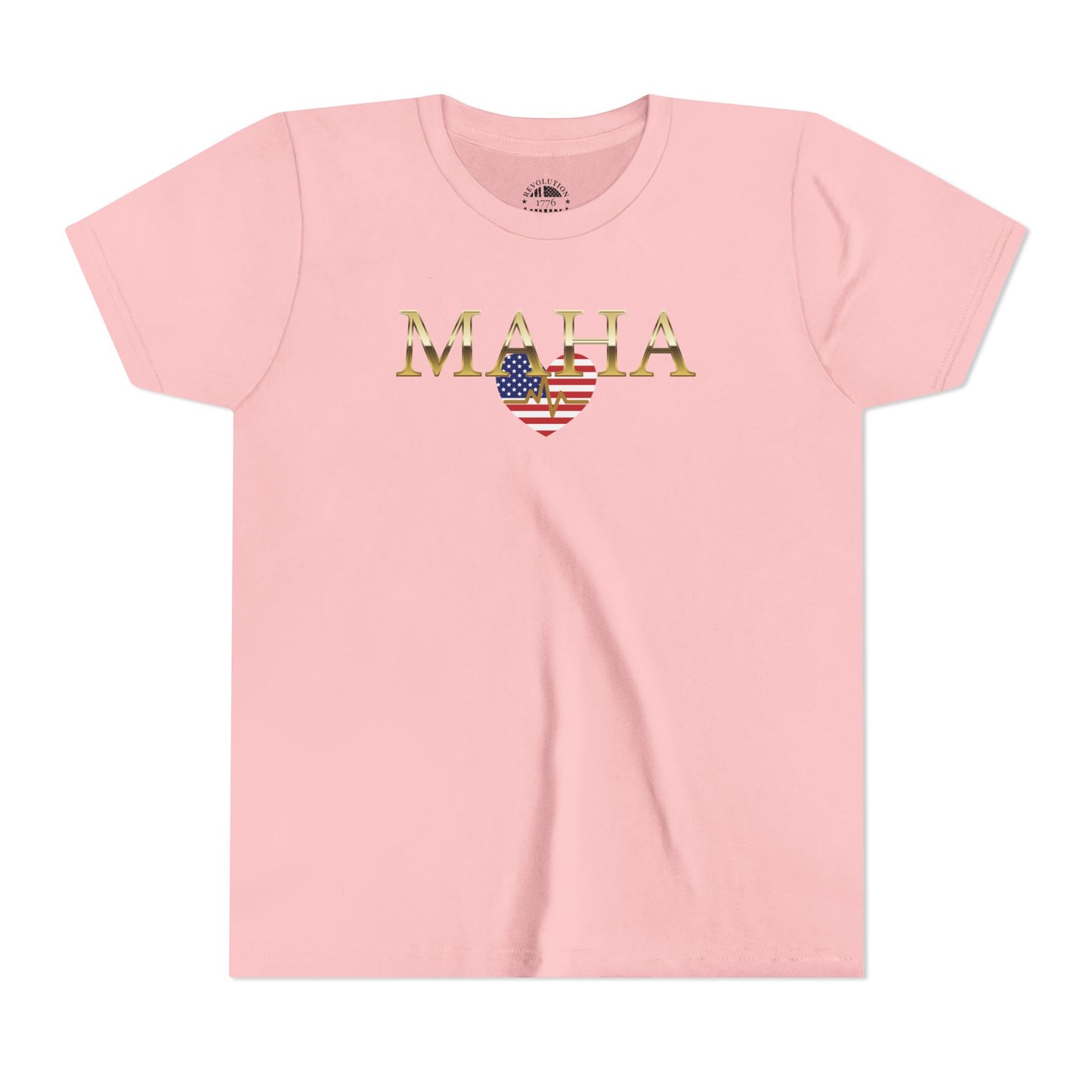 MAHA USA Heartbeat Youth Short Sleeve Tee