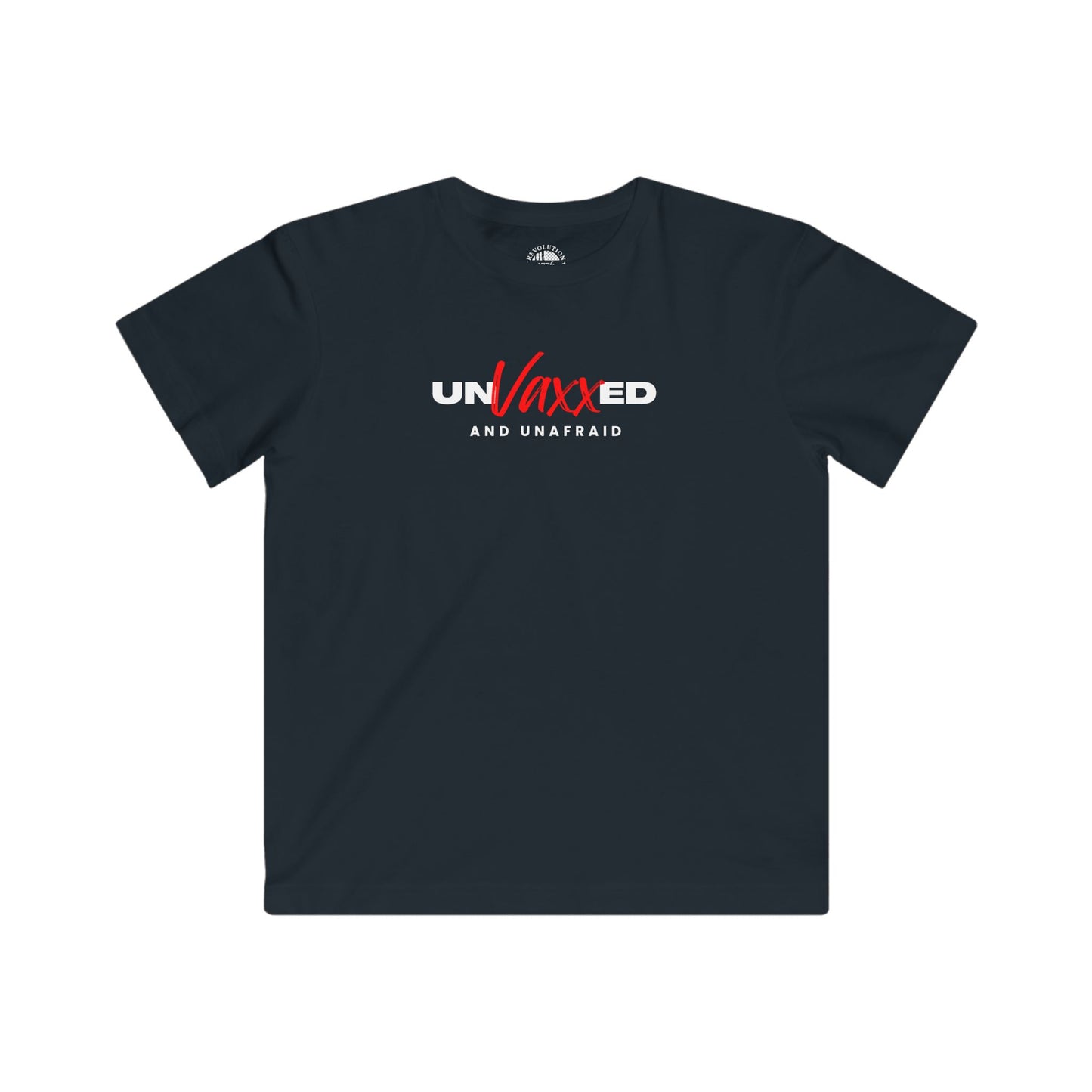 Unvaxxed and Unafraid Kids Fine Jersey Tee