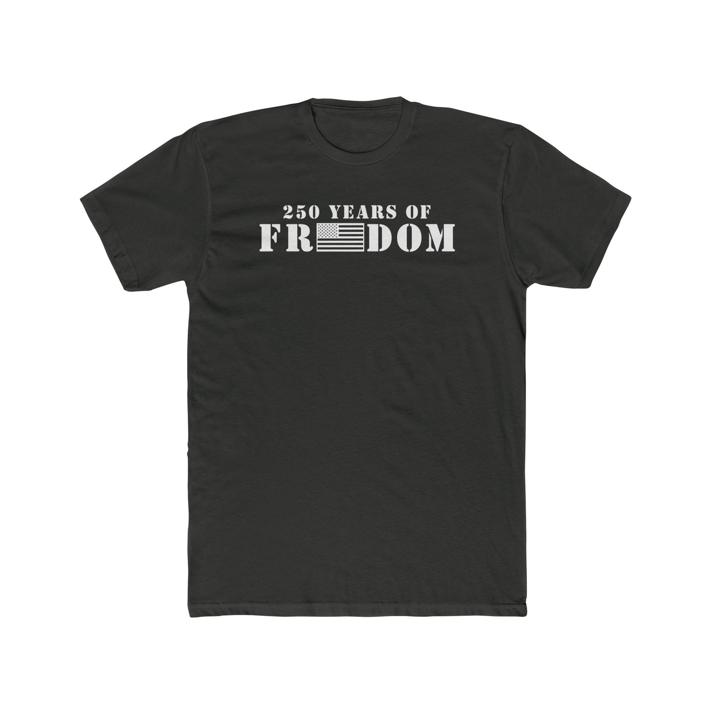 250 Years of Freedom Cotton Crew Tee