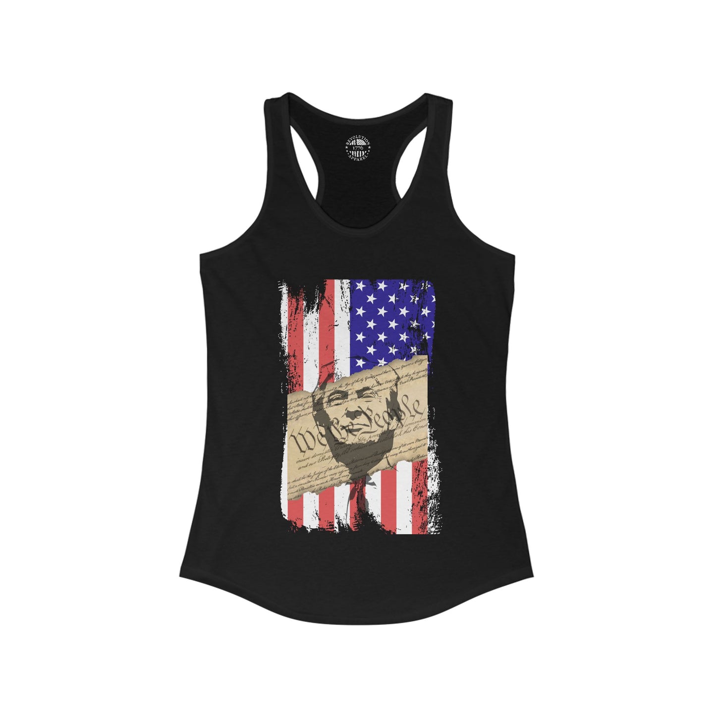 Trump- The People's President Women's Ideal Racerback Tank
