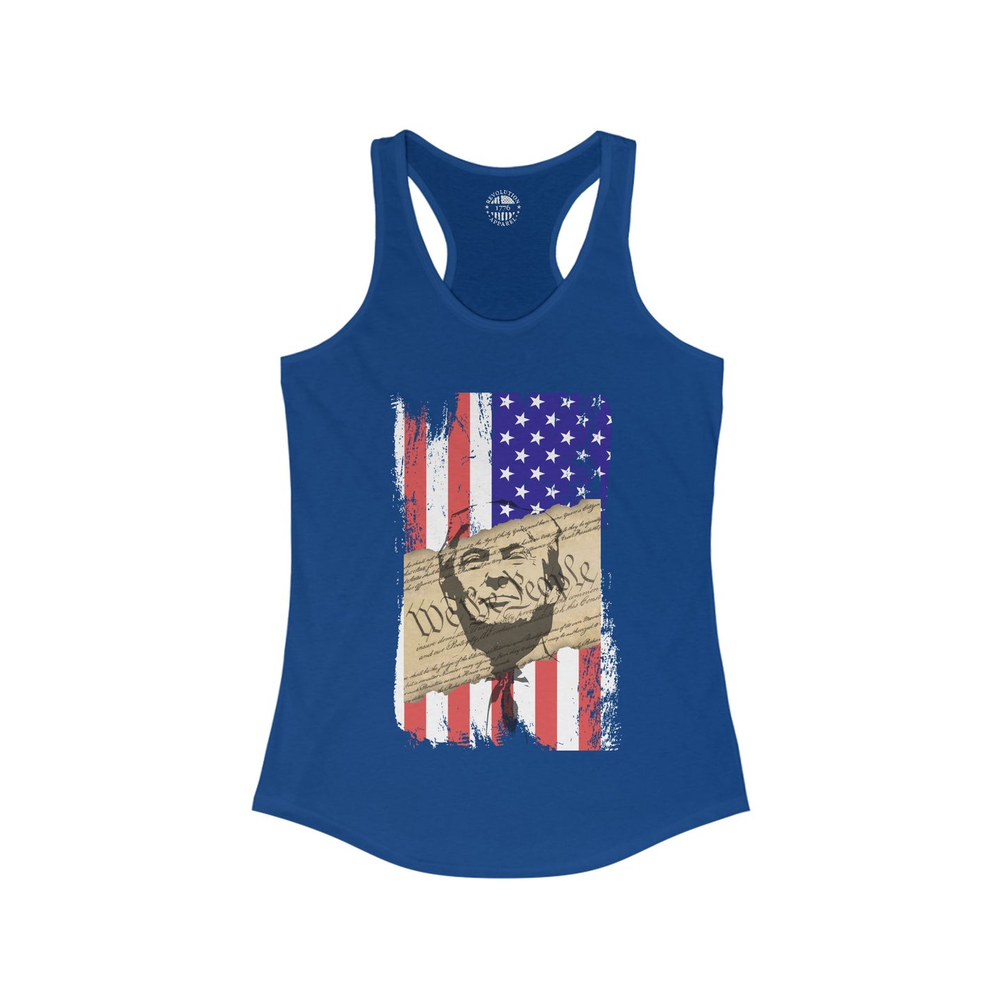 Trump- The People's President Women's Ideal Racerback Tank