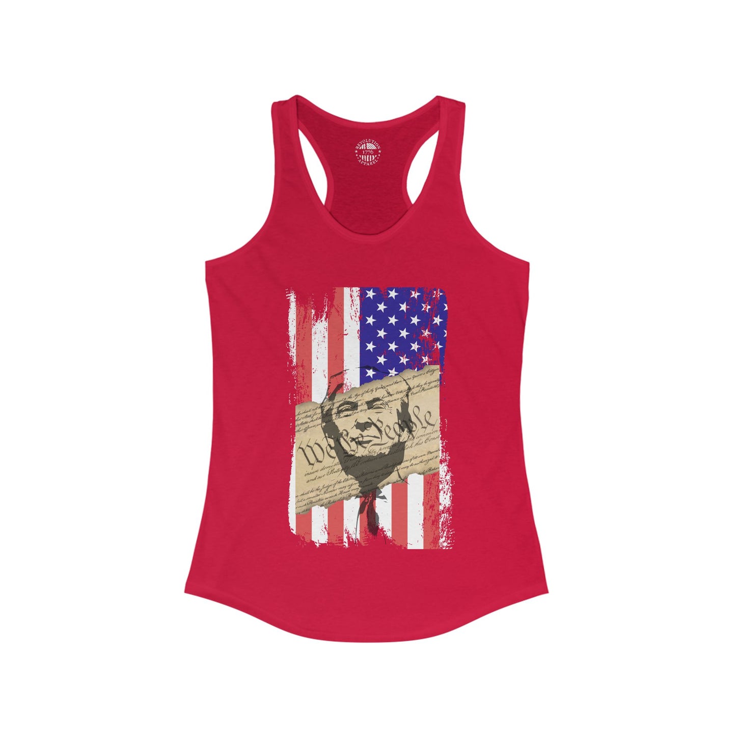 Trump- The People's President Women's Ideal Racerback Tank