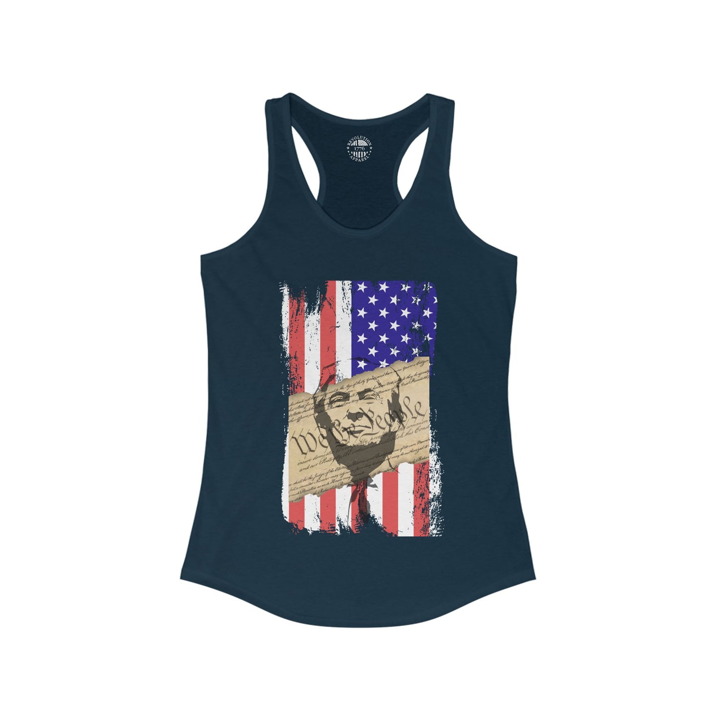 Trump- The People's President Women's Ideal Racerback Tank