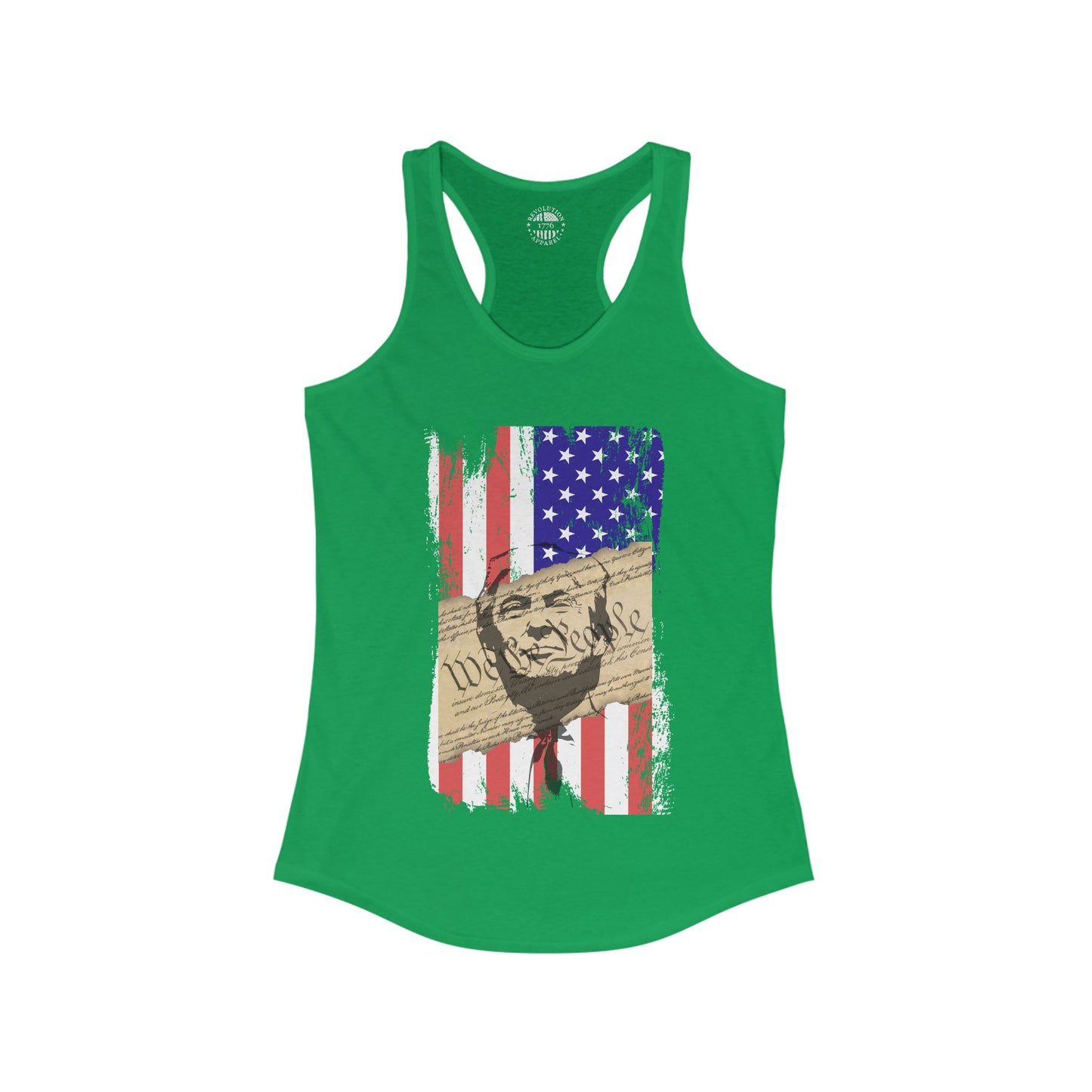 Trump- The People's President Women's Ideal Racerback Tank