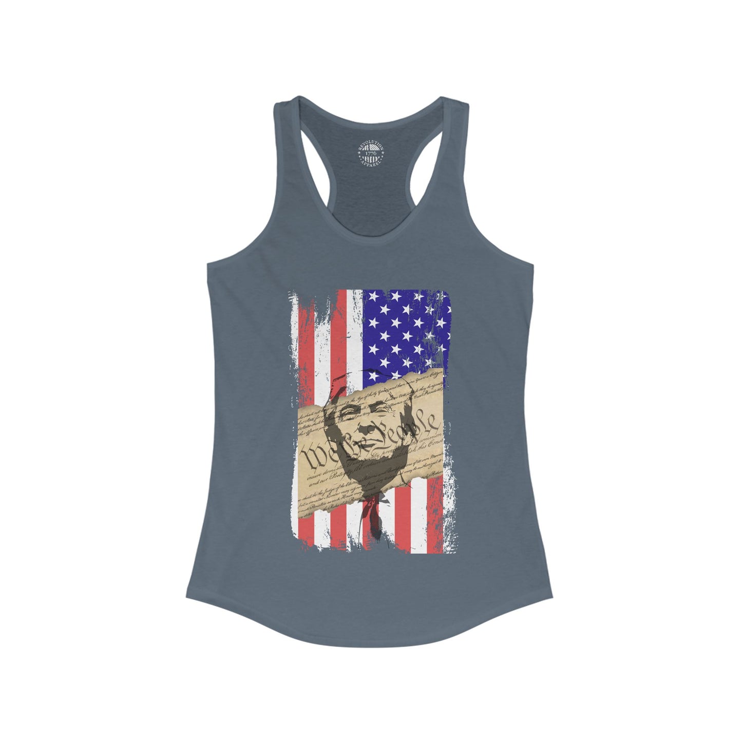 Trump- The People's President Women's Ideal Racerback Tank