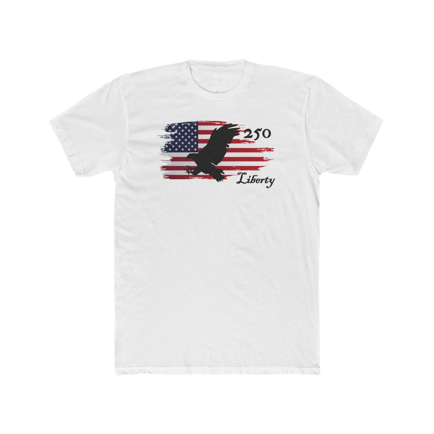 Liberty Eagle 250 Cotton Crew Tee