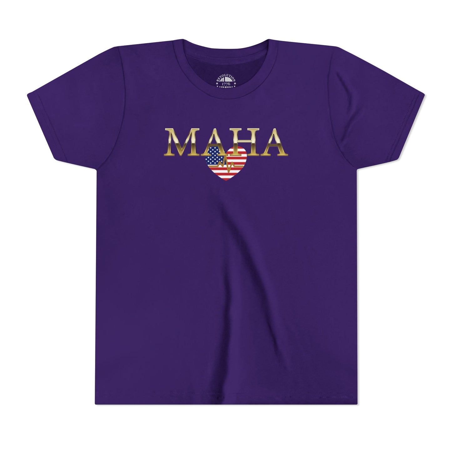 MAHA USA Heartbeat Youth Short Sleeve Tee