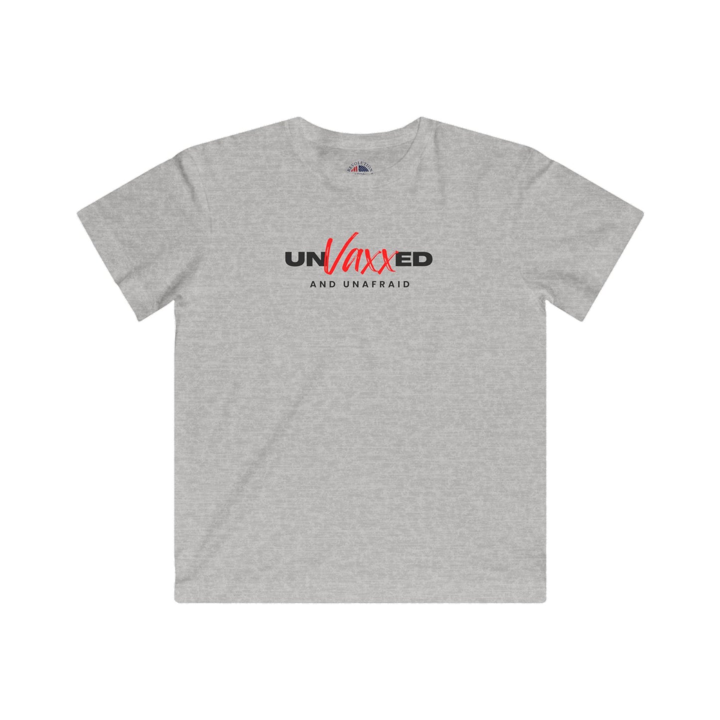 Unvaxxed and Unafraid Kids Fine Jersey Tee