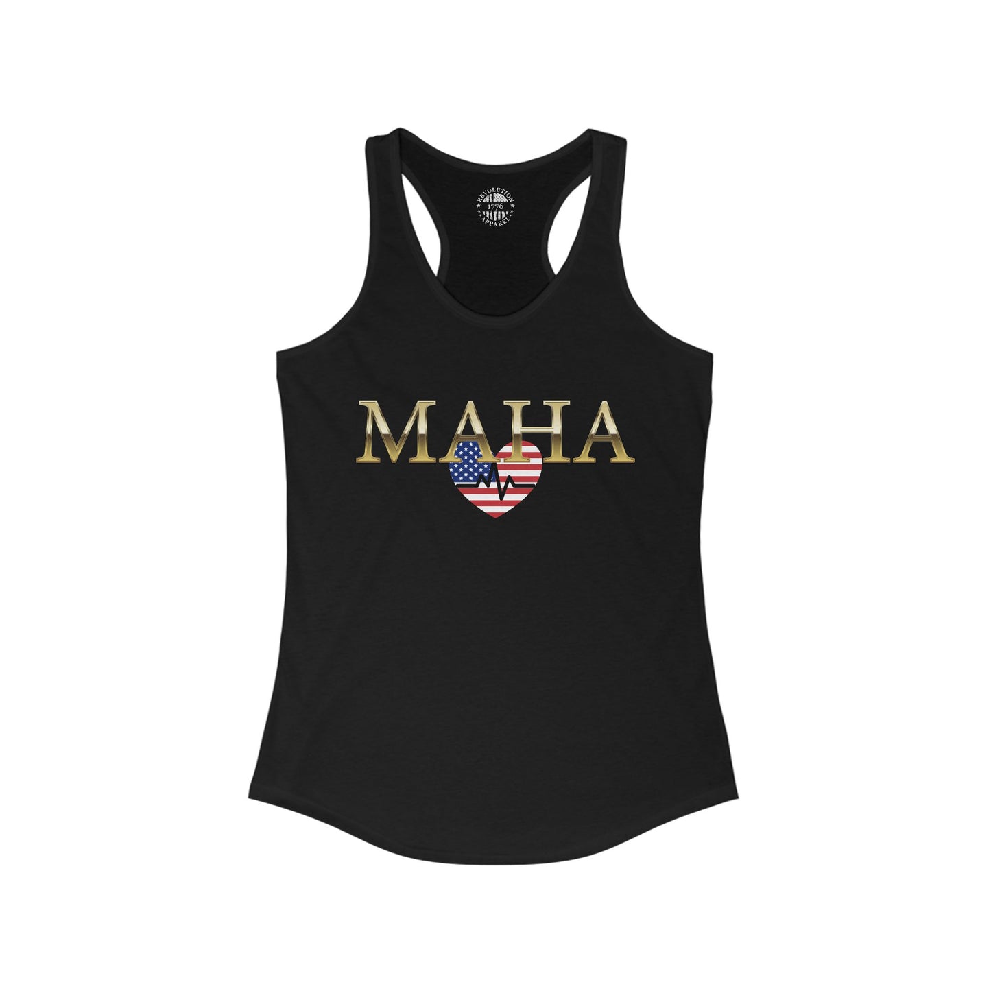 MAHA USA Heartbeat Women's Ideal Racerback Tank