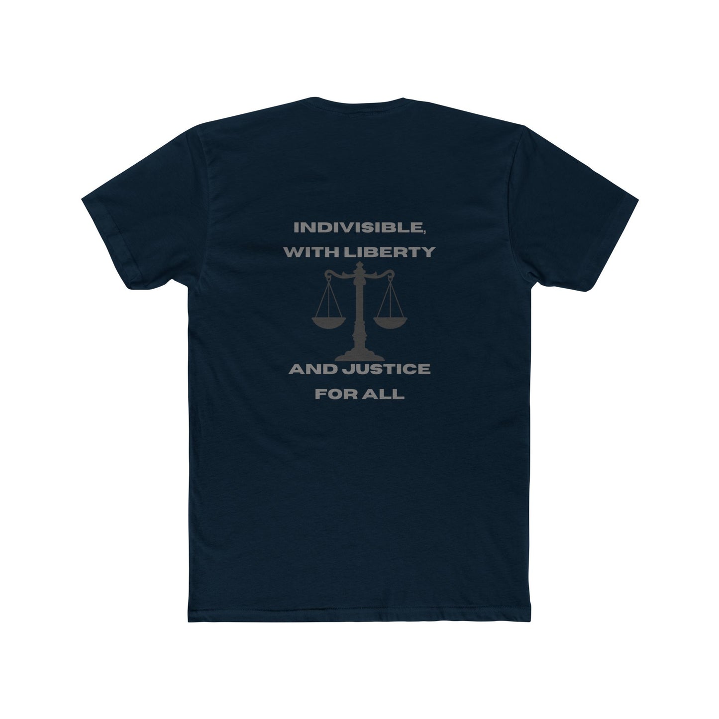 One Nation, Under God Cotton Crew Tee