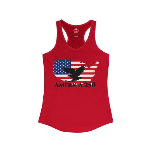 America 250 Women's Ideal Racerback Tank