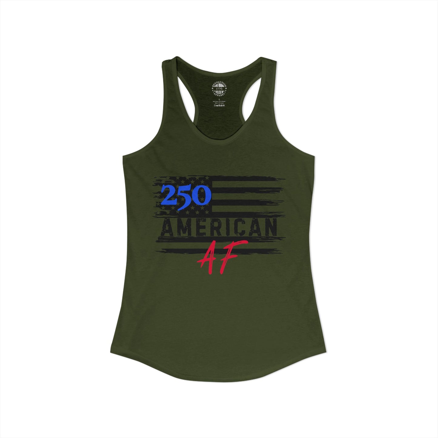 American AF 250 Women's Ideal Racerback Tank