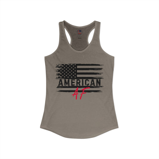 American AF Women's Ideal Racerback Tank