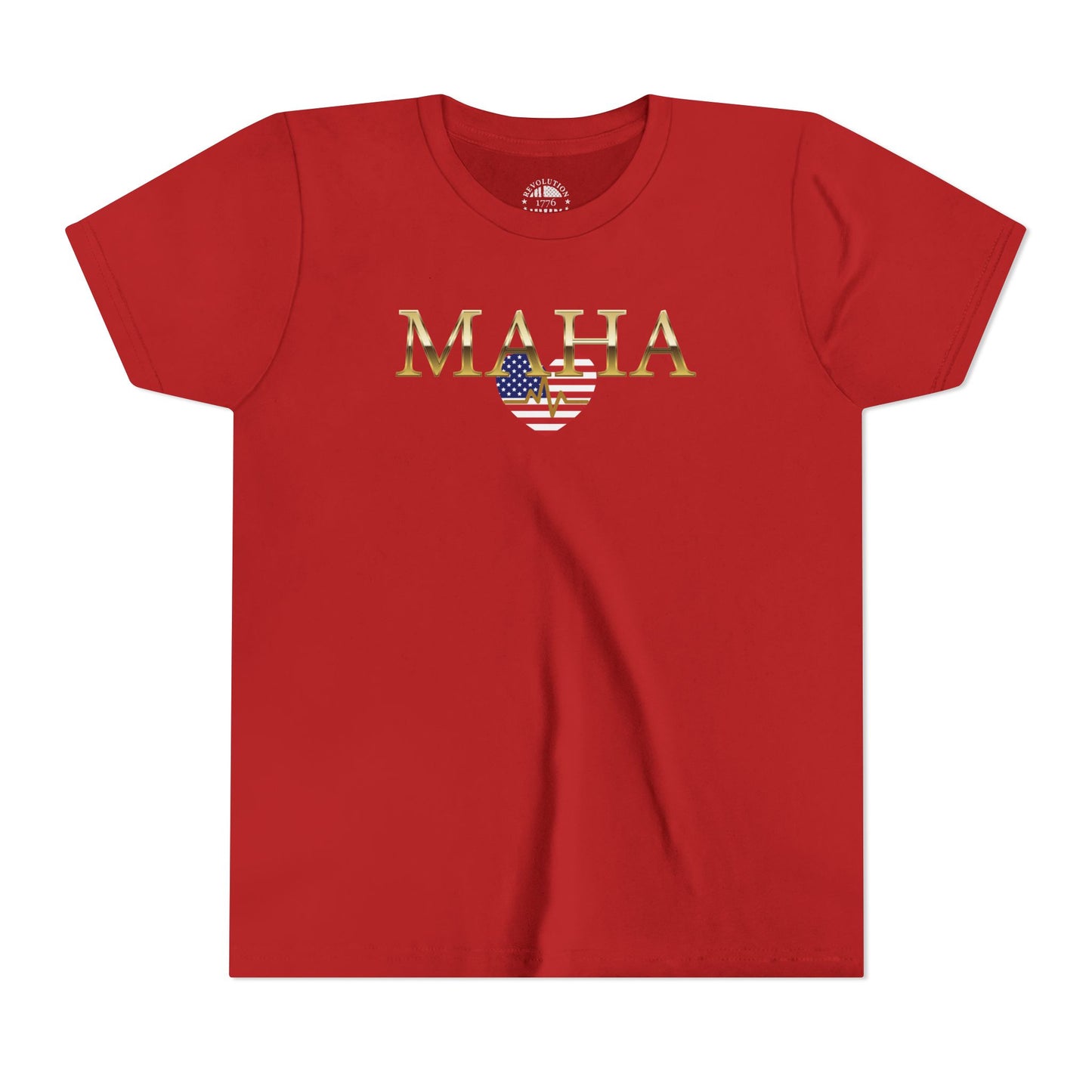 MAHA USA Heartbeat Youth Short Sleeve Tee
